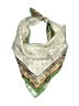 Unbranded Green White Scarf One size - photo 1