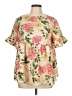 Shein 100% Polyester Tan Casual Dress Size 12 - photo 1