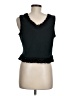 Croft & Barrow Black Sleeveless Top Size M - photo 2