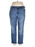 Terra & Sky Solid Blue Jeans Size 20 (petite) - photo 1