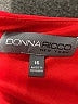 Donna Ricco Solid Red Jumpsuit Size 16 - photo 4