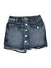 Express Blue Denim Skirt Size 4 - photo 1