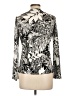 Assorted Brands Animal Print Ivory Long Sleeve Blouse Size 12 - photo 2