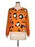 3.1 Phillip Lim for Target Animal Print Orange Pullover Sweater Size XL - photo 1