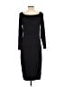 Bobi Solid Black Cocktail Dress Size L - photo 2