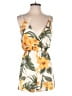 Shein Tropical Yellow Romper Size S - photo 1