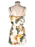 Shein Tropical Yellow Romper Size S - photo 2