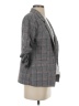 New Look Plaid Gray Blazer Size S - photo 4