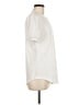 Ofeefan Ivory Short Sleeve Blouse Size M - photo 4