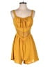 Shein 100% Polyester Yellow Romper Size 2 - photo 1