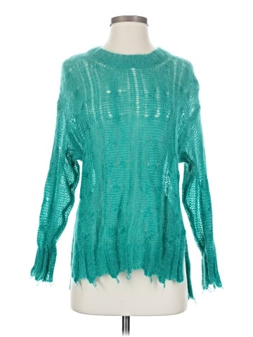By Anthropologie Wool Pullover Sweater (view 1)