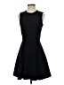 Madewell Solid Black Cocktail Dress Size 2 - photo 1