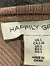 Happily Grey 100% Polyester Brown Sweater Vest Size L - photo 7