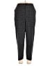 Club Monaco Houndstooth Black Casual Pants Size 14 - photo 1