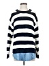 Time and Tru Stripes Blue Pullover Sweater Size S - photo 1