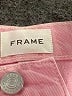 FRAME 100% Cotton Pink Jeans Size 26 waist - photo 3