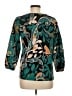 Chico's Teal 3/4 Sleeve Blouse Size Med (1) - photo 2