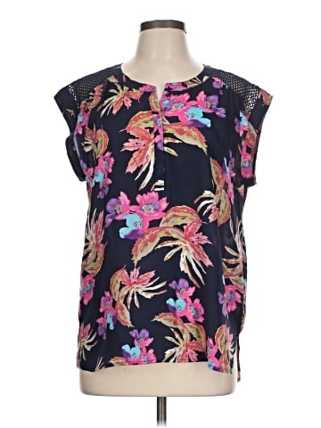 Black Rainn Short Sleeve Blouse (view 1)