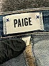 Paige Chevron-herringbone Blue Jeans Size 24 waist - photo 7