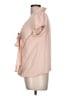 Max Studio 100% Polyester Pink Short Sleeve Blouse Size L (petite) - photo 5