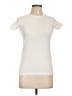 Assorted Brands 100% Cotton Ivory Short Sleeve Turtleneck Size L - photo 1