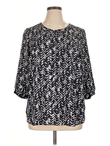 Not Your Daughter's Jeans 3/4 Sleeve Blouse (view 1)