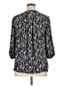 Not Your Daughter's Jeans 100% Polyester Chevron-herringbone Black 3/4 Sleeve Blouse Size 0X - photo 2