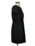 J.Crew Collection 100% Polyester Solid Black Casual Dress Size 2 - photo 4