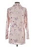 Unbranded Floral Pink Long Sleeve Blouse Size S - photo 2