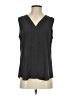 Banana Republic 100% Polyester Gray Sleeveless Blouse Size S - photo 1