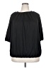 Emery Rose 100% Polyester Black 3/4 Sleeve Blouse Size 4X - photo 1