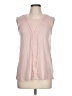 Halogen 100% Rayon Pink Sleeveless Blouse Size L (petite) - photo 1