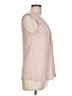 Halogen 100% Rayon Pink Sleeveless Blouse Size L (petite) - photo 4