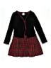 Thomas Plaid Black Dress Size 10 - photo 1