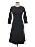 Roolee Solid Gray Casual Dress Size XS - photo 1
