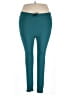 Yogalicious Solid Teal Active Pants Size XXL - photo 1