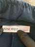Nine West 100% Polyester Solid Blue Dress Pants Size L - photo 7