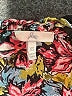 Joie 100% Silk Floral Silver Purple Silk Skirt Size XS - photo 3