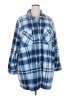 Ulla Popken 100% Polyester Blue Poncho Size 26 - 30 - photo 1