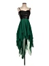 Sequin Hearts Green Cocktail Dress Size 3 - photo 1
