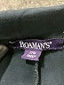 Roaman's Solid Black Active Pants Size 12w - photo 7