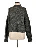 John & Jenn Tweed Black Gray Turtleneck Sweater Size L - photo 1