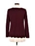 Nina Leonard Burgundy Pullover Sweater Size M - photo 2
