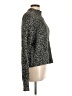 John & Jenn Tweed Black Gray Turtleneck Sweater Size L - photo 4