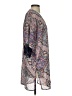 Wallflower 100% Polyester Paisley Aztec Or Tribal Print Pink Gray Kimono Size S - photo 4