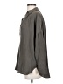 Vince. 100% Silk Gray Long Sleeve Silk Top Size XS - photo 5