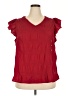 Shein Curve Red Sleeveless Blouse Size 18 Plus (3) - photo 1
