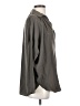 Vince. 100% Silk Gray Long Sleeve Silk Top Size XS - photo 4