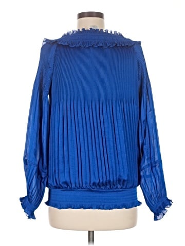 Diane von Furstenberg Long Sleeve Blouse (view 2)
