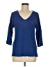 Michael Stars 100% Cotton Blue Pullover Sweater Size Med (1) - photo 1